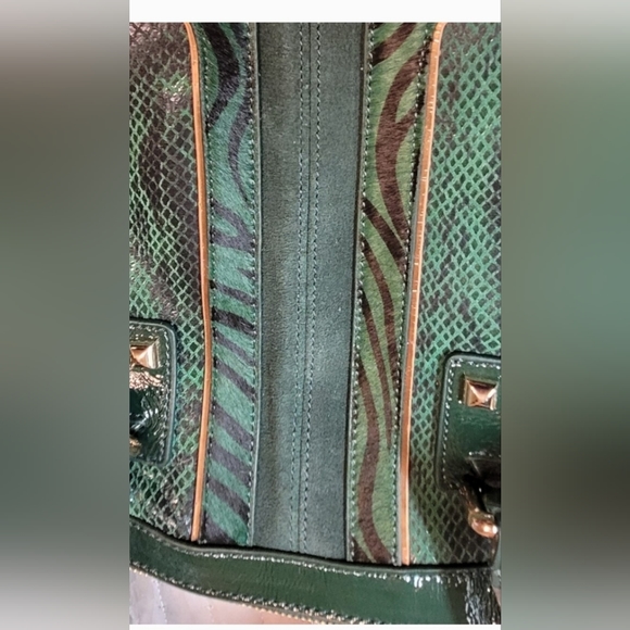 Sharif 1827 ▪︎ Wild Thing Python Snakeskin Shoulder Bag - Picture 12 of 14